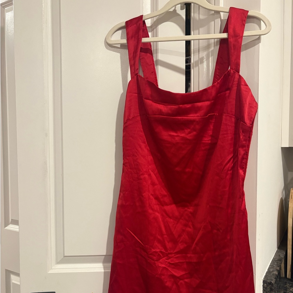 Peppermayo Red Midi Dress